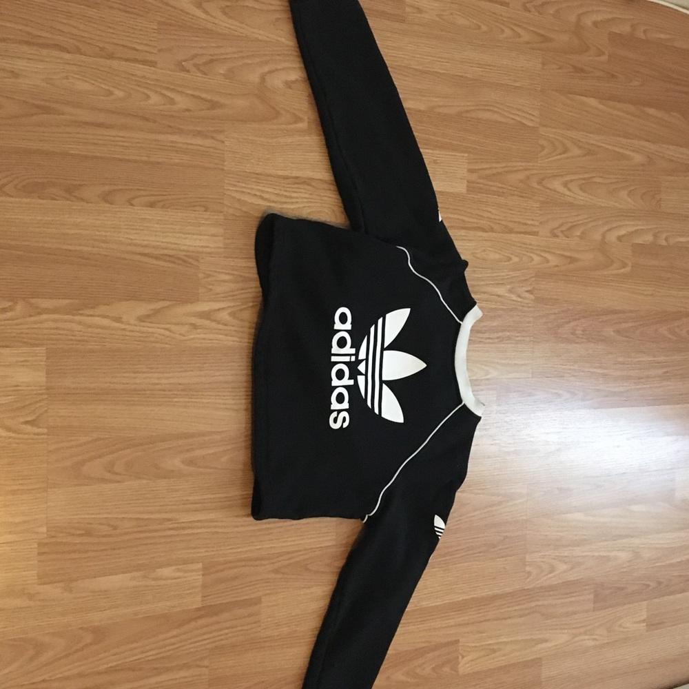 A crop top that is long sleeve